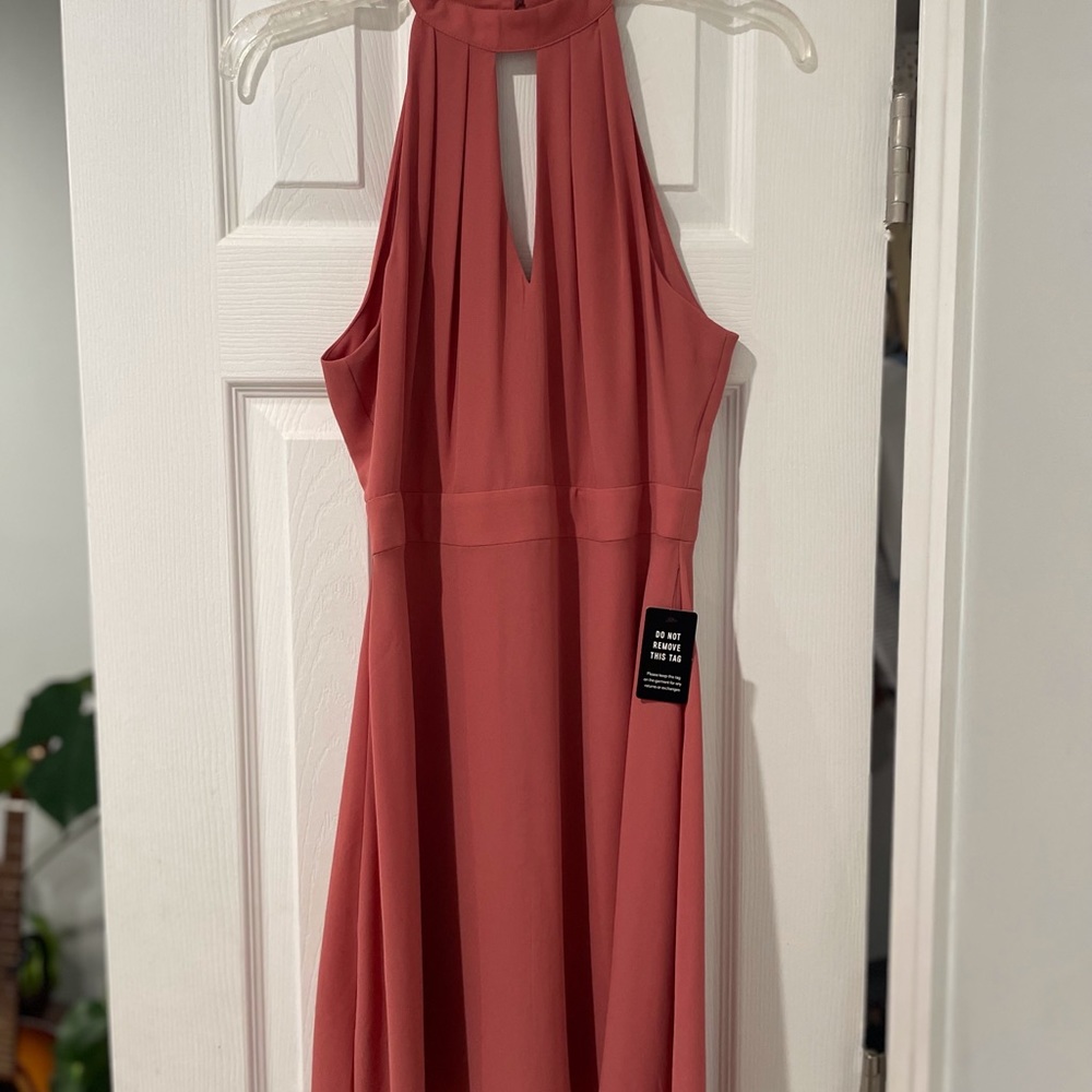 High neck Cocktail dress